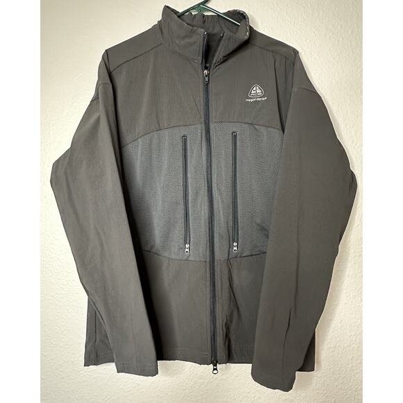 Nike ACG Full Zip Jacket Oregon Series Size Medium Sm Stains - Picture 1 of 9